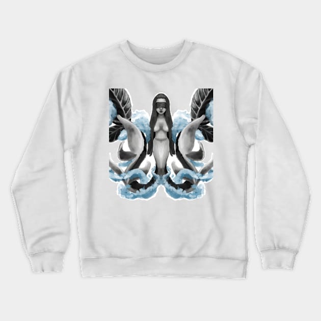 Pisces Crewneck Sweatshirt by knife vs face